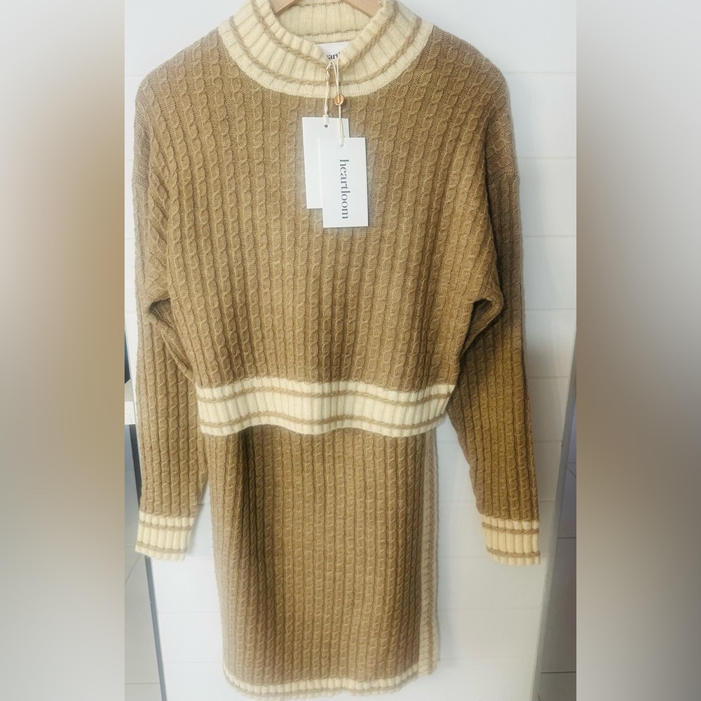 Heartloom by Revolve Camel Mirella Knit Set - Picture 4 of 11